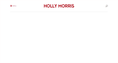 Desktop Screenshot of hollymorris.com